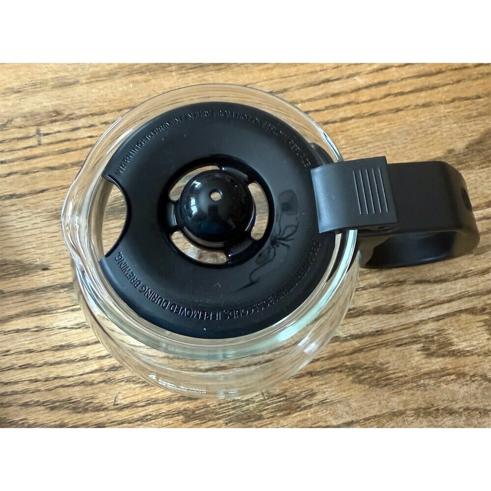 Mr Coffee 4 Cup Glass Carafe Black Handle Lid K023TG - Picture 5 of 7